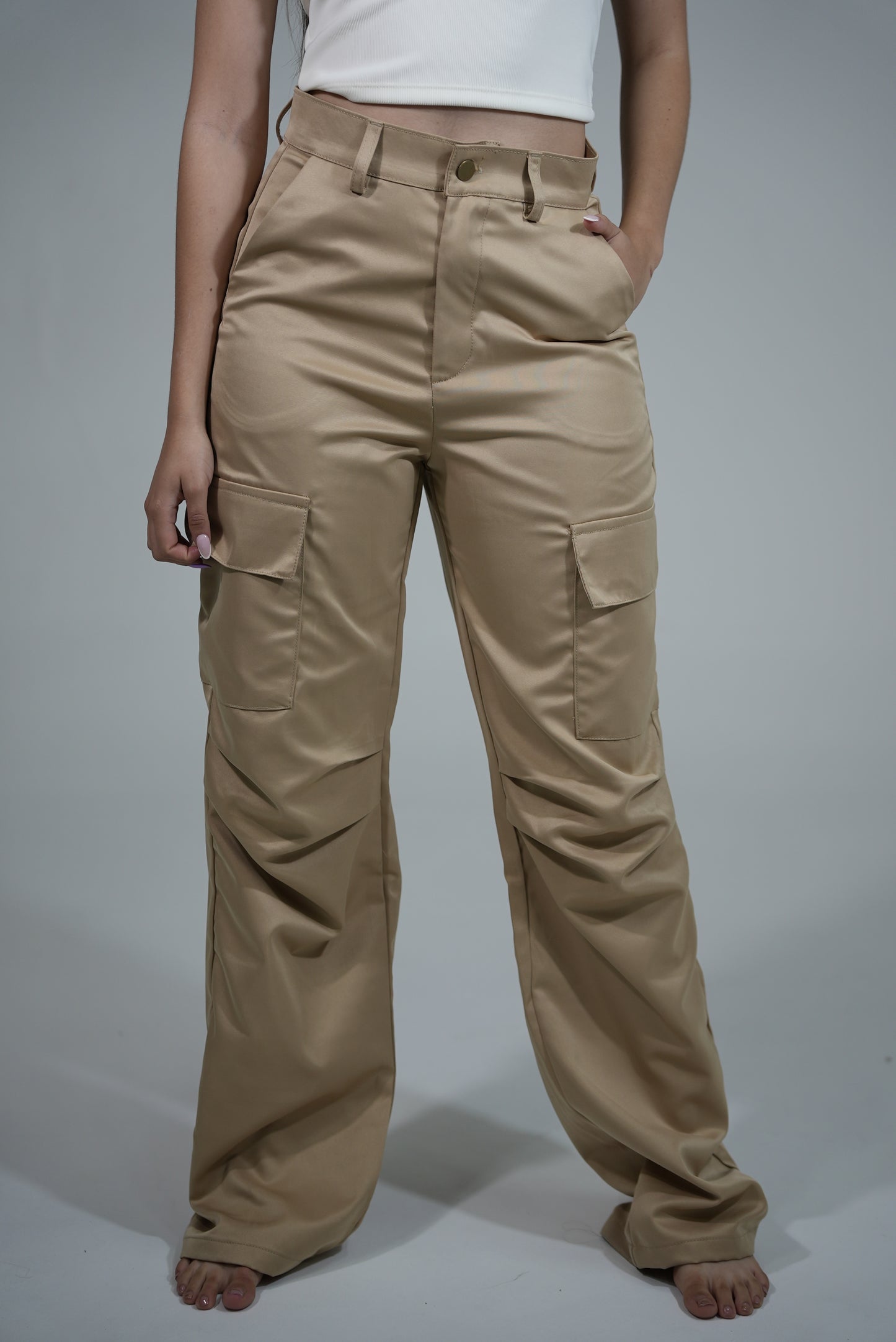 Pantalón CARGO Elegance Sport (Camel)