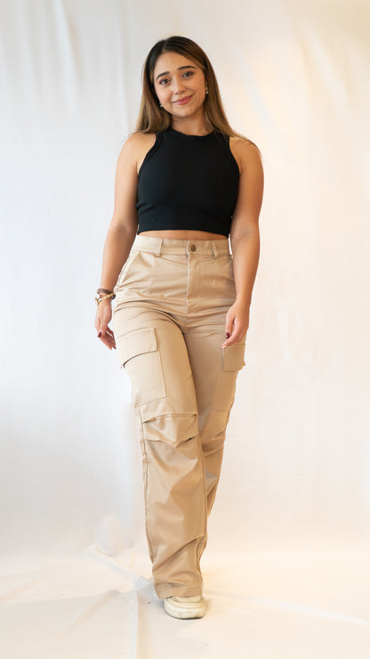 Pantalón CARGO Elegance Sport (Camel)